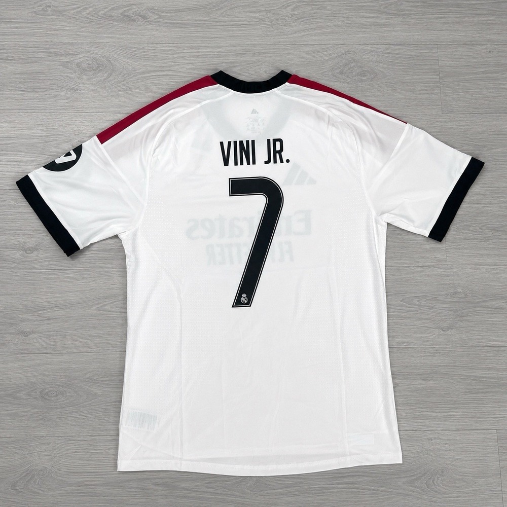 Real Madrid VINI JR 7 Home Authentic Jersey UCL  Adidas JZ7218 Size 2XL - NWT